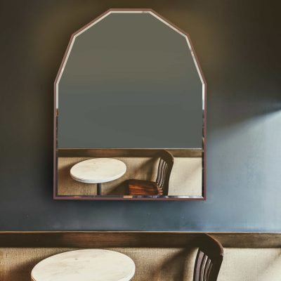 Bruxe Kahverengi Çerçeveli Ayna